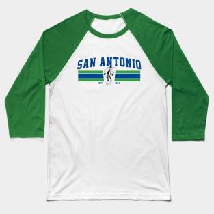 San Antonio Gunslingers - Stripes Baseball T-Shirt